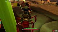 Jump between this blade of grass and the wall . It allows you to jump again to skip a lot of the enemies around the pathways. Image via Gamer Guides.