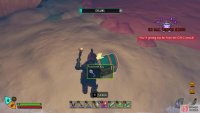 Dig up the Frostbitten Chest inside the room you get the Ice Sickles from. Image via Game Guides.