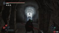 Follow the cave to the end to find the Vault.