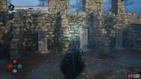 Rotate the pedestals to display Crown - Eye - Pickaxe to solve the puzzle.