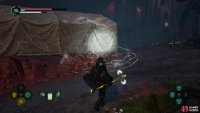 Go to this tent to find the Locker. Be careful of the Lymbic power draining baddie. Image via Gamer Guides / Nacon.