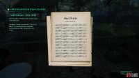Pick up the sheets form the Piano and give it to the Fearful Fiddler. Image via Gamer Guides / Nacon.