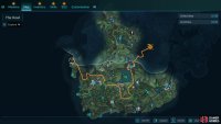 The location of the easter egg on the map.