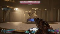 Sol can produce a shield on his arm, then charge straight at you.