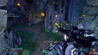 Look for this small cave in the side of the mountain there.