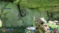 As soon as you do, look at the northern wall for the symbol.