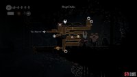 Unlock your dash skill and explore one of the most northern points of Deep Docks. Image via Gamer Guides / Team Cherry.