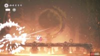 If she gets near a ledge, you can Silkspear her into the lava for extra damage!