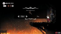 After unlocking the dash skill, you can use it to traverse a large magma area to find a simple key door in the Docks region.