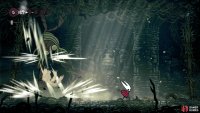 The boss can destroy the vines and lesser enemies with her claw attacks.