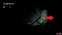 You can break this wall at the seemingly dead end to continue.