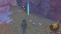 Find the first tracks right after you climb up to the Invasive Diablos&rsquo;s lair - wait for the roaming monster to pass, first!