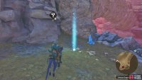 then turn east, look down, wait for the Invasive Diablos to return back southwest, and drop down to get the third set of tracks.