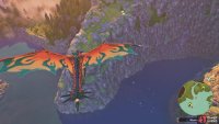 Head to the &ldquo;Mirror Lake&rdquo; Catavan Stand, swim northeast to an air vent, mount a flying Monstie to fly up on the air vent, then glide onto a ledge to the northwest.