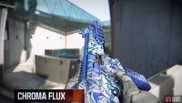 The third coop campaign mastery camo revealed is the Chroma Flux. Image via Gamer Guides / Activision.