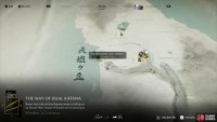 The location of the Black Bowl hot spring on the map.