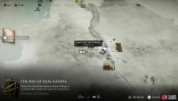 The location of the Cave Path hot spring on the map.