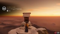 Pray at the shrine atop the mountain to obtain the Mother&rsquo;s Charm and Father&rsquo;s Charm.