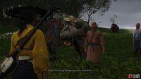 More diplomatically, Atsu can also talk to random Settlers to learn about nearby points of interest.