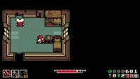 There seems to be nothing in here, but you can break the back wall.