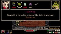 He will be the one to sell you the Isle Map, accessible from any Underlab!