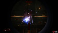 Given the ranges the Blue Suns mercenaries prefer to engage at, using a sniper rifle is ideal, if possible.