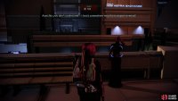 If you’ve started Miranda’s loyalty mission, you can overhear an asari complaining about a missing trinket.