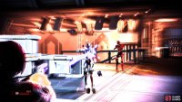 Fight your way through more LOKI Mechs until you make it off the station.