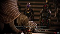 When you return to the tribunal, be sure to withhold the evidence to earn Tali&rsquo;s loyalty.