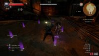 Toss up a Yrden sign and block to thwart the Bruxa’s invisible assault,