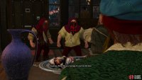 Return downstairs where Caesar’s misdeeds will catch up to him - defend him against Cleaver’s henchdwarves or leave Caesar to his fate.