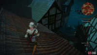 Climb up, the run across the rooftops,