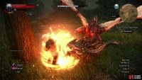 Its attacks primarily include bites and claw rakes,
