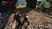 Parry her attacks,