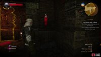 Interact with a torch to open a secret door,