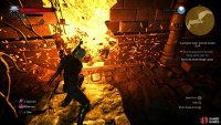 beyond which you’ll find a passage full of toxic gas. Ignite it with Igni to clear the way,