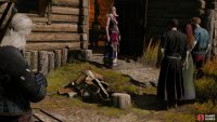 Follow the road past the wagon and you’ll soon find yourself outside the witch’s hut.