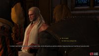 whether Geralt let Sile de Tansarvile die or saved her,