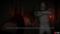 but if you convince Reinald to spare the boy, the dead Witcher will leave this world peacefully and the yong deacon will learn a valuable lesson.