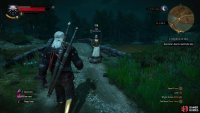 Find an Old Woman standing near a bridge north of Blackbough,