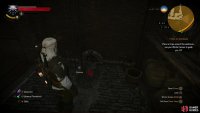 Use your Witcher sense to find some rat droppings and place one of Triss’ traps near them,
