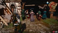 where you’ll find some men beating up an elf.