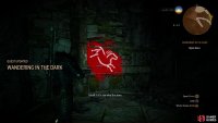 Dive into the pit and swim down a passage to find another kelpie sign. Activate it to cause something in the ruin to stir,