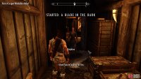 Wait for Delphine in the side room. She&rsquo;ll soon present you with the Horn of Jurgen Windcaller.